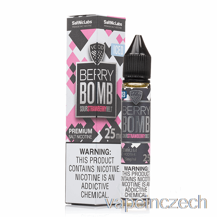 Ledová Bomba Z Bobulí - Vgod Salts - 30ml 50mg Vape Pero